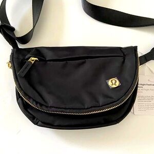 Lululemon All Night Festival Micro 2L - Black/Gold
